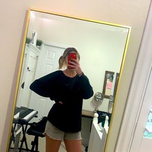 Black Long Sleeved Sweater/Shirt